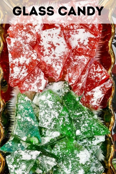 Stained Glass Candy Recipe, Stained Glass Candy, Easy Christmas Candy Recipes, Easy Candy Recipes, Delicious Christmas Cookies, Cooking Thermometer, Classic Recipes, Holiday Recipes Christmas, Candy Cakes