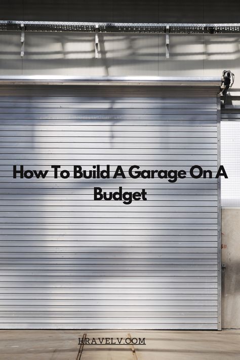 So, how can you build a garage on a budget? It’s among the most common questions most individuals planning to build a garage ask. The good news is that building a cheap but excellent garage is possible. While there are many garages out there, some are costly, and others are pocket-friendly. New Garage Ideas Building, Detached Metal Garage Ideas, How To Build A Garage, Cheap Garage Build, Diy Garage Build, Diy Garage Plans, Detached Garage Ideas, Barn Garage Plans, Cheap Garage Doors