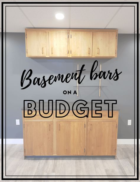 Basement Bar Ideas on a Budget - THE HOMESTUD Diy Basement Wet Bar, Basement Bar Renovation Ideas, Wet Bar Ideas With Sink Basement, Basement Bar Sink Ideas, Kitchenette Basement Ideas, Diy Basement Kitchenette, Diy Dry Bar Ideas, Basement Diy Ideas Budget, Finished Basement Ideas On A Budget