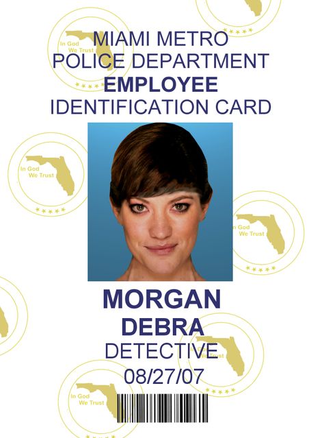 Debra Morgan ID Dexter Morgan Halloween Costume, Dexter Debra, Deb Morgan, Dexter Party, Dexter Halloween, Dexter Poster, Debra Morgan, Cube Decor, Jennifer Carpenter