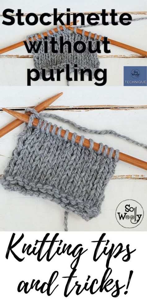 Stocking Stitch Knitting, Knit Stitches For Beginners, Knitting 101, Knitting Hacks, Knitting Help, Stockings Outfit, Knitting Stitches Tutorial, Knitting Basics, Outfit 2020