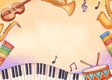 Music Background For Powerpoint, Music Powerpoint Background, Music Instruments Background, Music Background Design, Instrument Wallpaper, Background For Music, Instrument Background, Instruments Wallpaper, Musical Logo Design