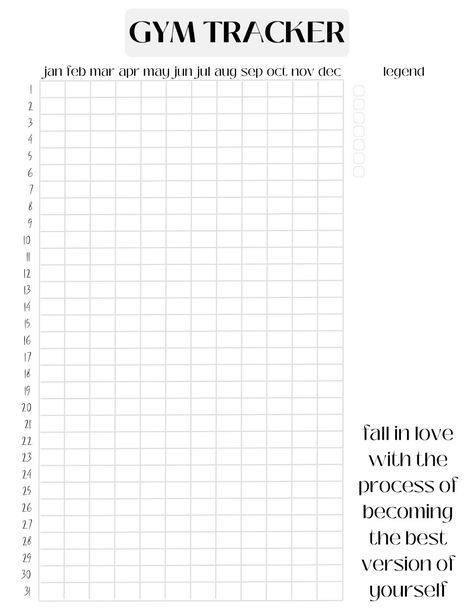 Gym & Habit Tracker: Stay on track with your fitness goals. Track your workouts, meals, and habits with this easy-to-use app. Get motivated and reach your Workout Habits, Healthy Habit Tracker, Gym Tracker, Fitness Accountability, Fitness Tracker Printable, Life Upgrade, Printable Habit Tracker, Healthy Workout, Printable Workouts