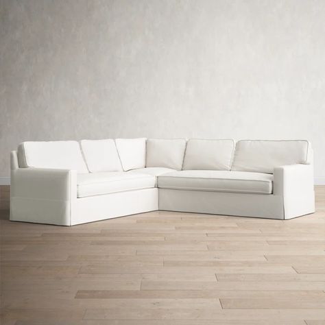 Slip Cover Sectional, Slipcovered Sectional Sofa, White Slipcover, Slipcover Sectional, Slipcover Couch, Brown Sectional, White Sectional, Slipcovered Sectional, Wood Side Chair