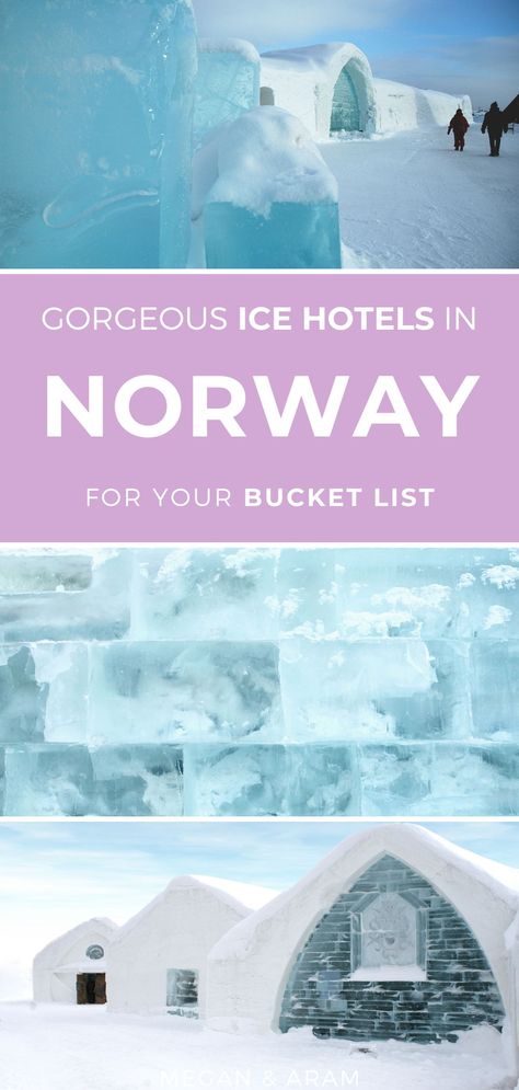 Ice Hotel Norway, Tromso Norway Winter, Scandinavian Vacation, Norway Honeymoon, Norway Tromso, Kirkenes Norway, Odda Norway, Igloo Hotel, Alta Norway