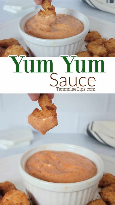 Yum Yum Sauce Recipe Easy, Easy Yum Yum Sauce, Homemade Yum Yum Sauce, Yum Sauce Recipe, Yum Yum Sauce Recipe, Hibachi Restaurant, Hibachi Recipes, Japanese Hibachi, Danielle Walker