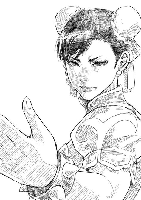 Girl Sketches, Street Fighter Characters, Street Fighter Art, Asoiaf Art, Animation Art Character Design, Chun Li, Poses References, Animated Icons, Anime Sketch