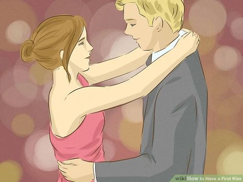 How to Have a First Kiss (with Pictures) - wikiHow First Kiss Story, How Do You Kiss Someone For The First Time, Older Gf And Younger Bf Aesthetic, Cutest First Kiss Stories, Kiss Guy Best Friend Challenge, How To Have Your First Kiss, How To Be A Good Kisser, First Kiss Stories Cute, How To Kisses For The First Time Tips Video