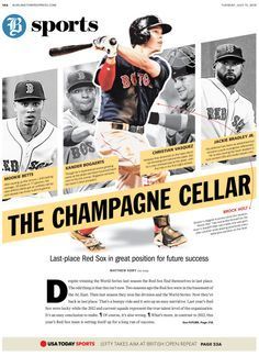 Sport Magazine Layout, Sports Magazine Layout, Sports Magazine Design, Champagne Cellar, Magazines Layout, Sports Layout, Sports Design Layout, Magazine Page Layouts, Newspaper Design Layout