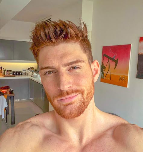 Ginger Hair Men, Red Hair Men, Redhead Men, Beard Styles Short, Ginger Boy, Short Beard, Ginger Men, Great Beards, Beard Styles For Men