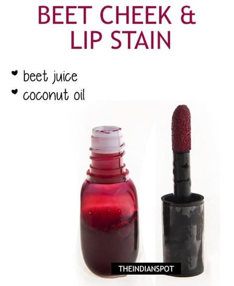 Beet and Coconut Oil | I found the perfect DIY lip stain recipe that is completely chemical free made with all natural ingredients found in your kitchen! Lip And Cheek Stain, Make Up Diy, Diy Beauty Products, Coffee Facial, Săpunuri Handmade, Diy Kosmetik, Cheek Stain, Homemade Lotion, Home Remedies For Hair