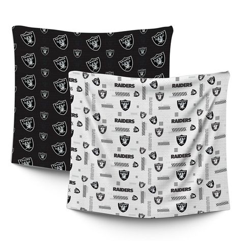 Add some Las Vegas Raiders spirit to your infant's collection with this 47" x 47" Home & Away Two-Piece Muslin Blanket Set from Pegasus. Each blanket features bright Las Vegas Raiders colors and soft material that will keep your kiddo cozy on game day. The set includes two blankets so you always have a backup. Raiders Blanket, Raiders Baby, Pillow Combos, Muslin Baby Blankets, Muslin Blanket, Target Gifts, Disney Games, Muslin Blankets, Muslin Baby