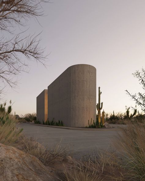 Toyo Ito, Black Room Design, Concrete House Design, Ensenada Mexico, Architectural Designer, American History Lessons, Facade Architecture Design, 3d Architectural Visualization, California Desert