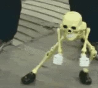 Skeleton Bones GIF - Skeleton Bones Dancing GIFs Skeleton Puppet, Spooky Memes, Arte Gif, Skeleton Dance, Halloween Memes, Dancing Gif, Funny Skeleton, 웃긴 사진, Happy Dance