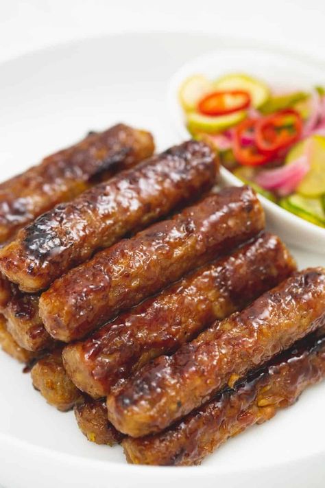 Skinless Longganisa (Filipino Sausage) - Recipes by Nora Filipino Sausage Recipe, Chicken Longganisa Recipe, Longaniza Recipe, Longanisa Recipe, Longganisa Recipe, Skinless Longganisa, Filipino Pork Recipes, Filipino Breakfast, Kfc Chicken Recipe