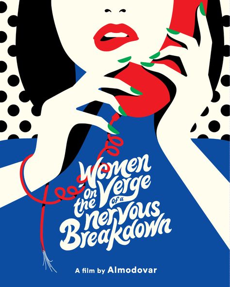 wotvoanb — Malika Favre Women On The Verge, Irreverent Humor, Malika Favre, Criterion Collection, The Criterion Collection, Arte Grunge, Nervous Breakdown, Black Comedy, Melodrama