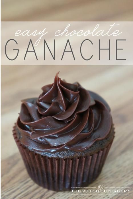 Easy Ganache, Easy Chocolate Ganache Recipe, Ganache Recipe Easy, Ganache Cupcakes, Easy Chocolate Ganache, Chocolate Ganache Recipe, Ganache Frosting, Ganache Recipe, Double Cream