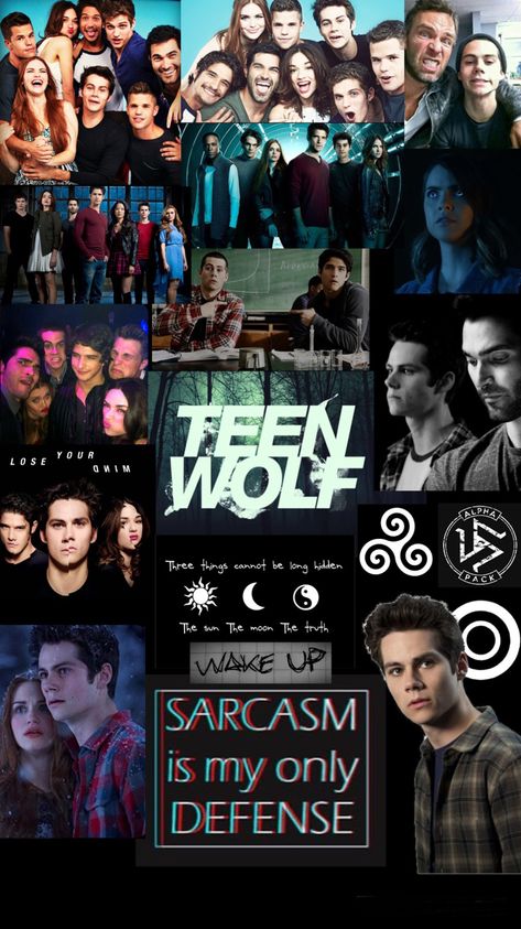 Teen Wolf Wallpaper, Wallpaper Teen, Teen Wolf Season 6, Team Wolf, Teen Wolf Poster, Teen Wolf Imagines, Wolf Kids, Wolf Team, Teen Wolf Seasons