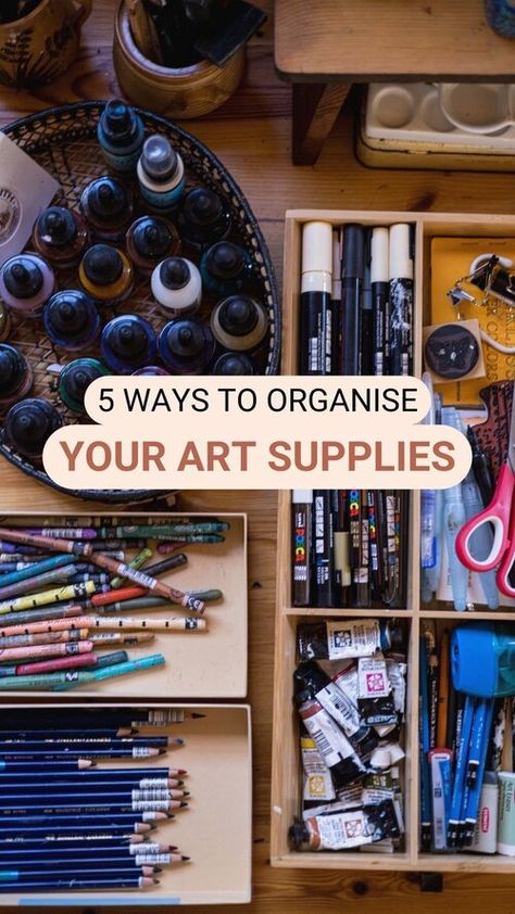 Ivy Newport - Creating Classes and Building An Online Art Community — LAURA HORN ART Small Art Studios At Home, Art Corner Bedroom, Art Organisation, Art Supplies Organization, Ivy Newport, Laura Horn Art, Art Supply Storage, Organizing Printables, Ikea Art