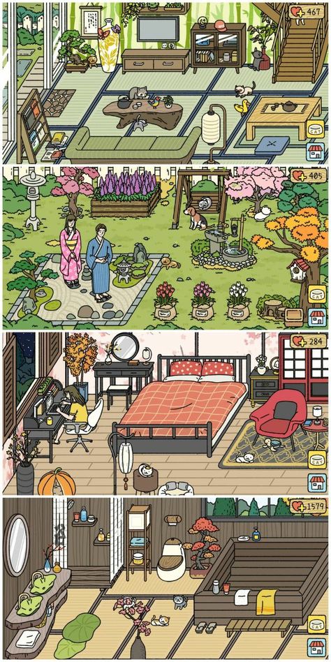 Adorable home game #adorablehome #design #asianstyle #lounge #garden #bedroom #bathroom Adorable Home Game Ideas Lounge, Adorable Home Game Ideas, Asian Style House, Adorable Home Game, Adorable Home Game Design Ideas, Game Lounge, Lounge Aesthetic, Home Bedroom Design, Adorable Home