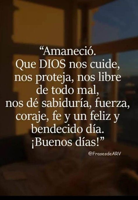 Imágenes de Buenos Días Desde 2022 Catholic Prayers Daily, Good Morning In Spanish, Witch Spirituality, Daily Positive Affirmations, Catholic Prayers, Jesus Loves Me, God Loves You, Good Morning Messages, Morning Wish