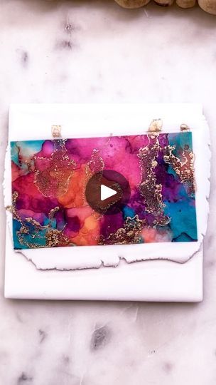 1.2K views · 54 reactions | Part one of mixing an alcohol ink transfer paper design with real gold alcohol ink from kamenskaya. I used one of my kids straws to blow gently on the alcohol ink so it can fan across the clay. Stay tune for part 2 after it’s baked, resined and assembled!

#polymerclayearrings #clayearrings #clayjewelry #lightweightearrings #handmadejewelry #uniquejewelry #earrings #earringshop #statementjewelry #clayartist #smallbusiness #shopsmall #sandiegosmallbusiness #claycutters #claymaker #claytools #alcoholink #kamenskayaink #transferpaper | Dtutt Art - Polymer Clay Jewelry Supplies | Post Malone · I Had Some Help Alcohol Ink Polymer Clay Earrings, Alcohol Ink Jewelry, Stay Tune, Clay Tools, Ink Transfer, Post Malone, Light Weight Earrings, Transfer Paper, Polymer Clay Jewelry