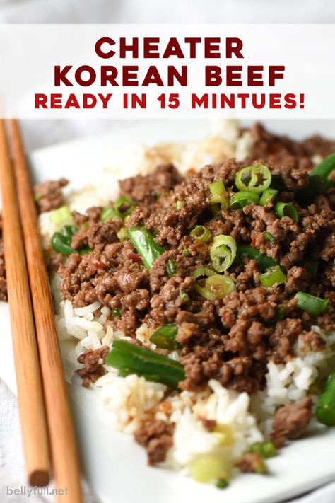 Slow Cooker Korean Beef, Korean Ground Beef, Japanese Bbq, Korean Beef, Minced Meat, Flank Steak, Korean Bbq, Easy Slow Cooker, Slow Cooking