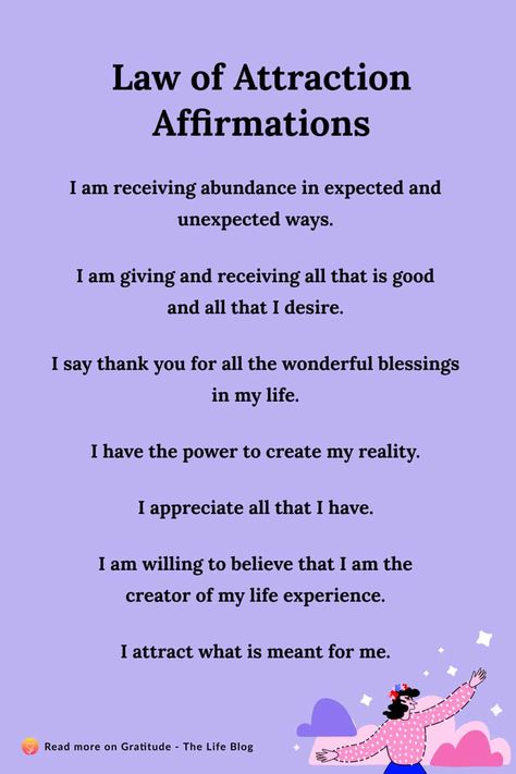 110 Law of Attraction Affirmations For Your Dream Life Money Prayer, Attraction Affirmations, Gratitude Affirmations, Law Of Attraction Money, Wealth Affirmations, Daily Positive Affirmations, Morning Affirmations, Law Of Attraction Affirmations, Manifesting Money