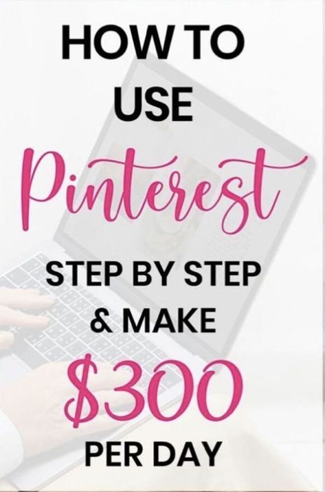 How To Make $300/Day On Pinterest! Make Money From Pinterest, Colorful Outfits, How To Use Facebook, Money Making Jobs, Social Media Jobs, Work At Home, Earn Money From Home, Start Making Money, Home Jobs