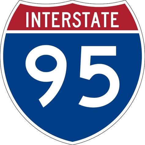 Interstate 95 in Georgia goes from South Carolina Line to Florida Line Indoor Skydiving, Interstate Highway, Baltimore County, Shield Logo, Traffic Signs, Road Signs, Pinterest Logo, Grow Business, Way Of Life