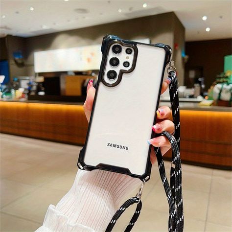 Faster shipping. Better service Crossbody Phone Case, Lanyard Necklace, Series Black, Samsung S24, Phone Case For Samsung, Samsung Phone Cases, Samsung Galaxy S24, S24 Ultra, S23 Ultra