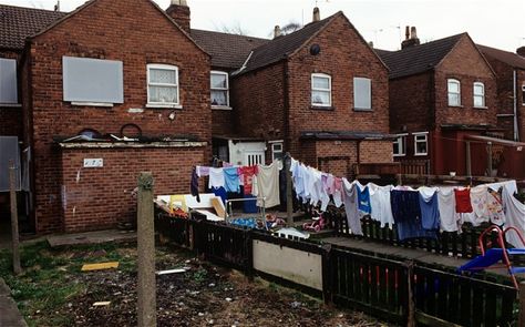 A row of condemned terrace houses Poverty Photography, Homes In England, Urban Poverty, British Aesthetic, Council Estate, Living In Poverty, British House, Life In The Uk, Uk Photography