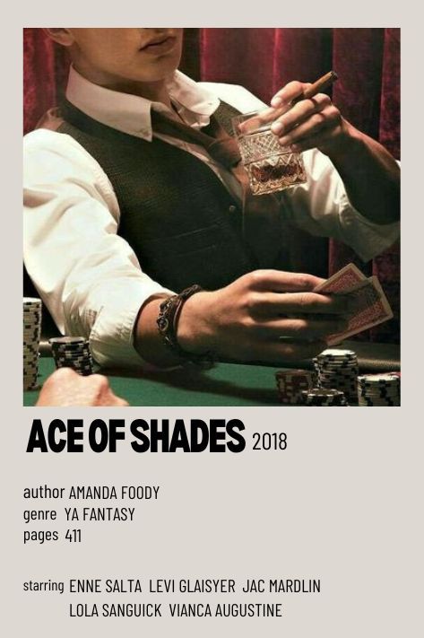 Ace Of Shades, Polaroid Poster, Ya Fantasy, Shut Up, Books To Read, Shades, Fan Art, Reading, Books