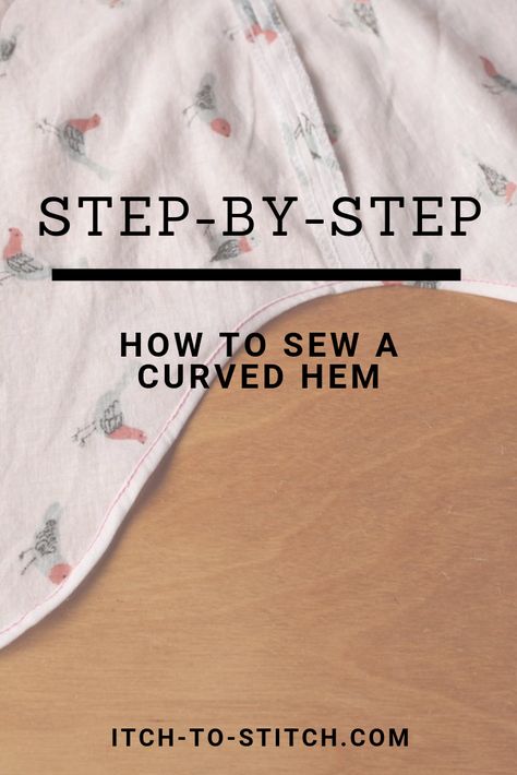 How to Make a Narrow Hem on Curves Fat Quarter Projects, Diy Bricolage, Beginner Sewing Projects Easy, Leftover Fabric, Fabric Baskets, Sewing Skills, Sewing Projects For Beginners, Love Sewing, Sewing Tips