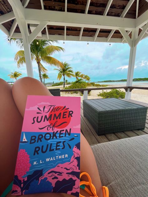 the summer of broken rules The Summer Of Broken Rules Book, The Summer Of Broken Rules, Reading Aesthetic, Self Development Books, Summer Books, Status Quo, Anything Goes, Beach Reading, Summer Feeling