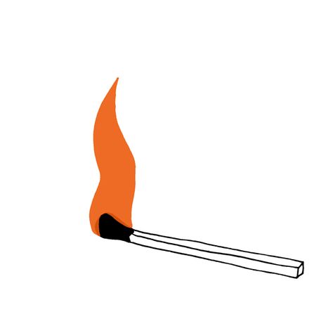 GIF Animation - Burning match by Tonicprints Match Illustration Fire, Animated Illustration Gif, Fire Animation Gif, Motion Design Illustration, Animation Gif Illustration, Gif Animation Ideas, Handdrawn Animation, Matches Illustration, Burning Illustration