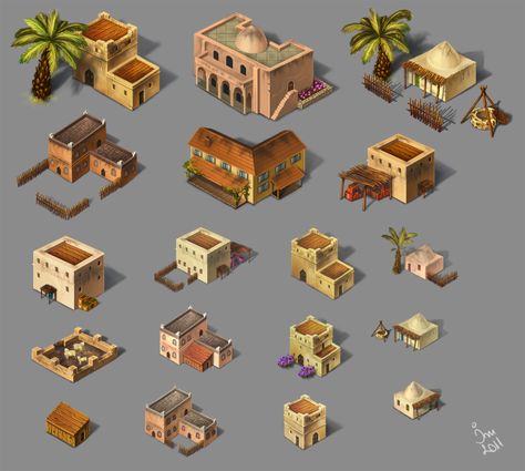 Assets - oriental houses by maria-istrate on DeviantArt Minecraft Zoo Ideas, Minecraft Building Guide, Minecraft Decoration, Zoo Ideas, Minecraft Houses Blueprints, Minecraft World, Bangunan Minecraft, Minecraft Castle, Minecraft Medieval