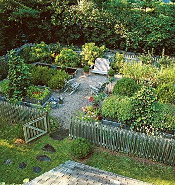 Garden Inspiration {Summer, I am ready for you} - Jeanne Oliver European Vegetable Garden, Eat In Garden, French Potager Garden Design, Dream Vegetable Garden Backyards, Walled Kitchen Garden, Garden Size Family Of 4, English Kitchen Garden, New England Vegetable Garden, Whimsical Vegetable Garden