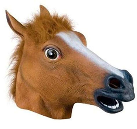 Amazon.com: Miyaya@ Funny Animal Masks Collection for Festival or Dance Party(Horse mask): Toys & Games