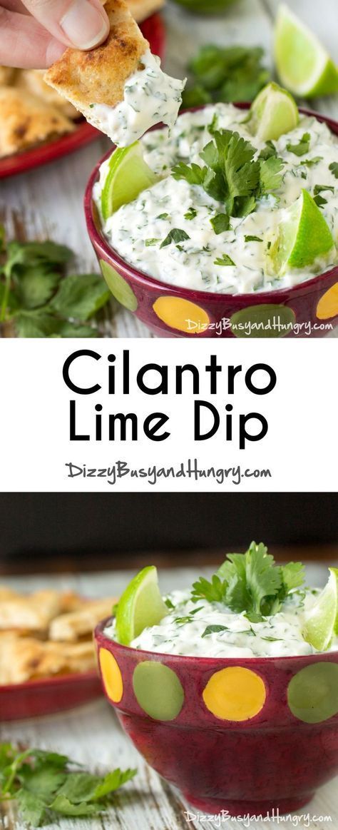 Party Appetizers Dips, Cilantro Crema, Lime Dip, Cheesecake Dip, Avocado Sauce, Party Appetizers, Snacks Für Party, Yummy Dips, Cilantro Lime