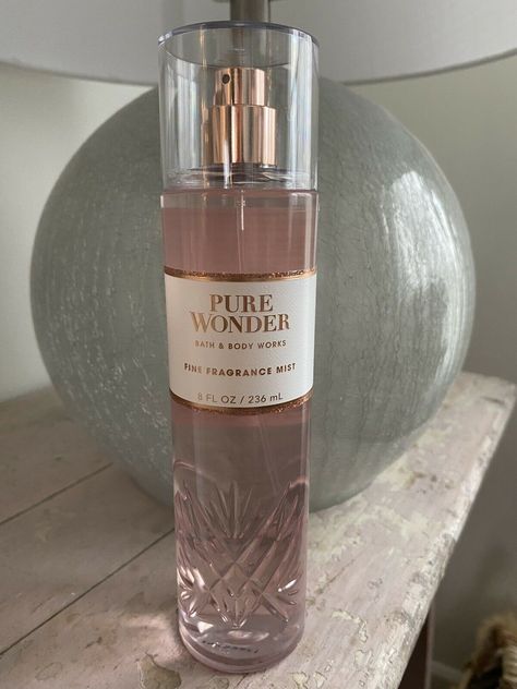 Bath & Body Works Pure Wonder Fine Fragrance Mist / Body Spray Fragrance is a blend of iced rose, star jasmine & warm white amber Full Size ~ 8 fl oz Brand New Thanks for looking at this Bath & Body Works Pure Wonder Fine Fragrance Mist! Always shipped the same day you pay!   Always happy to combine shipping ~ Request an invoice before you check out I offer the Global Shipping Program if you reside outside of the U.S. Pure Wonder Bath And Body Works Perfume, Bath And Body Works Perfume Pure Wonder, Pure Wonder Perfume, Body Mist Bath And Body Works, Pure Wonder Bath And Body Works, Bath Body Works Perfume, Pure Wonder, Bath And Body Perfume, Body Hydrating Cream