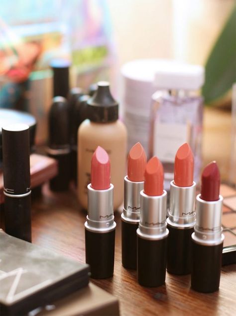 MAC Coral Lipsticks: 5 MORE Essential Summer Staples http://www.makeupandbeautyblog.com/mac-makeup/mac-coral-lipsticks-5-essential-summer-staples-2/ #MakeupCafe Mac Coral Lipstick, Best Mac Makeup, Coral Lipstick, Shy Girls, Mac Makeup, Mac Lipstick, Makeup Reviews, Summer Staples, Makeup Brands