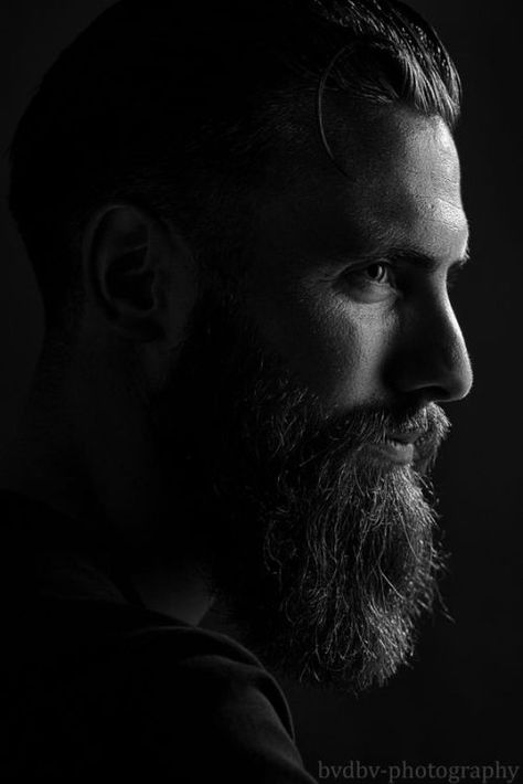 Portrait Photography Male Poses Portrait, Male Photography Portraits, Portraits Male, Low Key Portraits, Photography Male, Man With Beard, Men's Portrait Photography, Photography Female, Male Portrait Poses