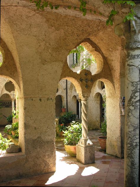 Inspiration Draw, Roman Garden, Villa Cimbrone, Italy Architecture, Dominic Cooper, Covered Walkway, The Amalfi Coast, Southern Italy, Sacred Places