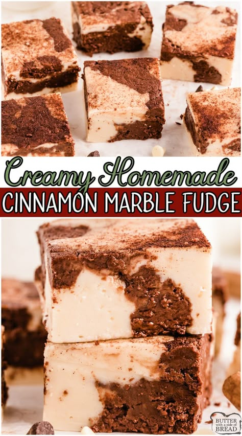 Cinnamon Roll Fudge, Cinnamon Fudge Recipe, Cinnamon Fudge, Easy Kids Recipes, Fudge Shop, Fudge Dessert, Party Side Dishes, Homemade Fudge Recipes, Dessert Homemade