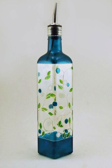 Bottle Art Projects, Acrylic Painting Ideas For Beginners, Painting Glass Jars, Painted Glass Bottles, Glass Painting Patterns, Hand Painted Wine Bottles, Hand Painted Bottles, Acrylic Painting Ideas, Painting Ideas For Beginners