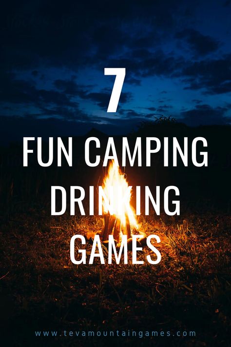 Camping Drinking Games Camping Drinking Games, Outdoor Drinking Games, Camping Games For Adults, Camping Drinks, Backyard Graduation Party, Drinking Games For Parties, Fun Drinking Games, Reunion Games, Family Party Games