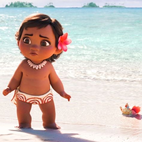 Moana Profile Picture, Disney Moana Art, Moana Movie, ليلو وستيتش, Baby Moana, Disney Movie Art, Disney Princess Facts, Disney Princess Moana, Disney Princess Babies