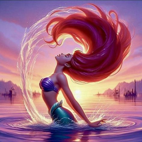 Ariel Wallpaper, Victorian Princess, Jasmine Aladdin, Disney Character Art, Foto Disney, Image Princesse Disney, Mermaid Illustration, Mermaid Wallpapers, Ariel Disney