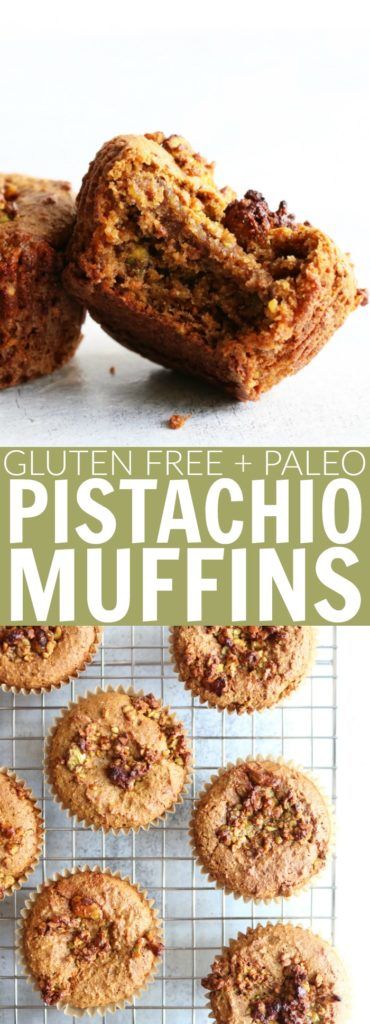 Pistachio Muffin, Gluten Free Pistachio, Muffin Monday, Healthy Breakfast Baking, Pistachio Muffins, Breakfast Baking, Gluten Free Desserts Healthy, Paleo Muffins, Vegan Muffins